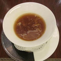中国料理 煌蘭苑 - フカヒレのスープ
                