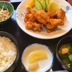 野ぎく - 若鶏唐揚げ定食