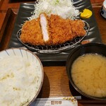 Tonkatsu Wakou - ロースかつ御飯 1,230円