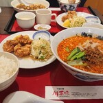 中国料理 川菜味 - 担々麺のセット