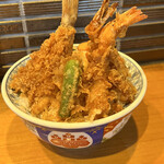 Nihombashi Tendon Kaneko Hannosuke - 天丼　竹(白身魚)