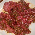 盛楼閣 - 並定食のお肉2人前