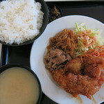 学定 宇良辺 - からあげ定食