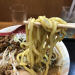 味噌麺処 花道庵 - ゴンぶと麺　麺リフト上手く出来ない。