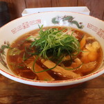 弘雅流製麺 - 醤油らーめん(700円、斜め上から)