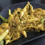 インドカレー GHORER SHAD バングラデシュの家庭料理 - 野菜の甘みと小魚の旨味が凝縮した一品！
