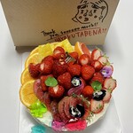 Jikyuu Jisoku - フルーツたっぷりのチーズケーキ5,800円…お値段以上です♪