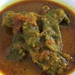 インドカレー GHORER SHAD バングラデシュの家庭料理 - バングラデシュの野菜と大型の魚(コイの仲間とのこと)のカレー