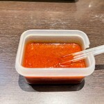 Rairai Tei - お店自家製の辛味調味料