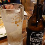 くるまだ - 黒ホッピー 二杯目