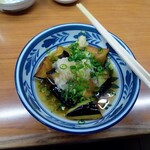 高田屋旭店一色屋 - 揚げナス。