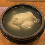 しみず - ♦︎参鶏湯（調理前）・・作る前を見せていただきました^ ^