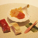 広東焼き物入り前菜盛り合わせ