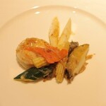 香桃 - 海老と鮑XOソース炒め