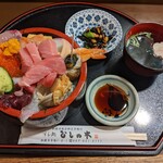 Sushi Dokoro Hishinoki - 船橋市場丼（1500円）