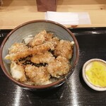 Teuchi Soba Sakura No Teishokuya - 鷄天丼(880円)
                        