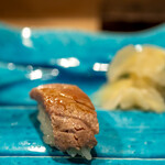 うを徳 - 2022.5 塩釜本鮪炙りトロ