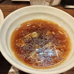 櫻井中華そば店 - スープ割り