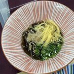 ビューホテル壱岐 - 素麺(ひじき麺で美味しかった)