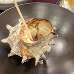 ビューホテル壱岐 - サザエの壺焼き