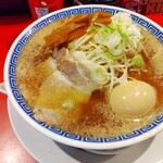 中華そば 大河 - ラーメン味玉のせ