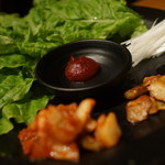 焼肉屋かねちゃん - 巻き野菜