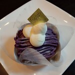 パティスリ・ル・スィエル - むらさきいものモンブラン