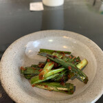 らー麺　Do・Ni・Bo - サービスでいただいたニラ南蛮