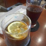 UCCカフェメルカード - ドリンク写真:ハニーコーヒーレモネード＆水出しアイスコーヒー