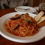 モンドール - ランチのトマトパスタ