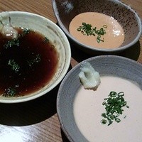 横浜 瀬里奈 浪漫茶屋 - しゃぶしゃぶタレ(ごま・ぽん酢・辛口)