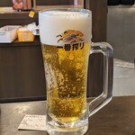 なか卯 - 生ビール280円、良心的。