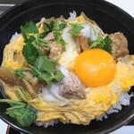 西谷食堂 花ぐるま - 丹波黒鶏の親子丼