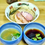麺処 有彩 - '22.05昆布水塩＆醤油