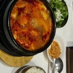 東京バルタン - スンドゥブチゲ ランチ 800円