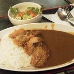 キッチン かどま - カツカレー大盛(750円)