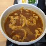 武蔵野うどんっ かみつけ製麺店 - 肉カレー汁