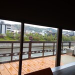 京料理 先斗町 富美家 - 二階からの眺め