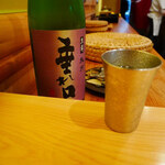 鮨 さかい - 日本酒「黒龍垂れ口」