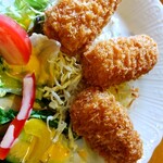 Restaurant Remu no Su - カニクリームコロッケ定食