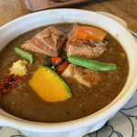 薬膳カレーじねんじょ - 薬膳角煮加里　