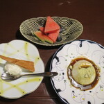 珠玉や - 自家製デザート