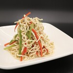 Our popular menu: Dry tofu with green onion oil