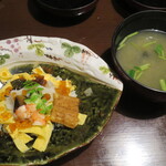 珠玉や - 花ちらしとしじみ汁