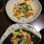 珠玉や - 上が中で、下が小