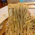 煮干し中華そば 一剣 - スープが絡みます