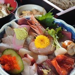 新駒本店 - 海鮮丼セット