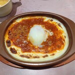 サイゼリヤ - 半熟卵のミラノ風ドリア ¥500（税込）