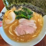 横浜らーめん田村家 - らーめん並盛り＋のり増し･わけあり味玉