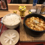 麻婆専門店 陳さん - 四川麻婆豆腐定食　620円(税込)
